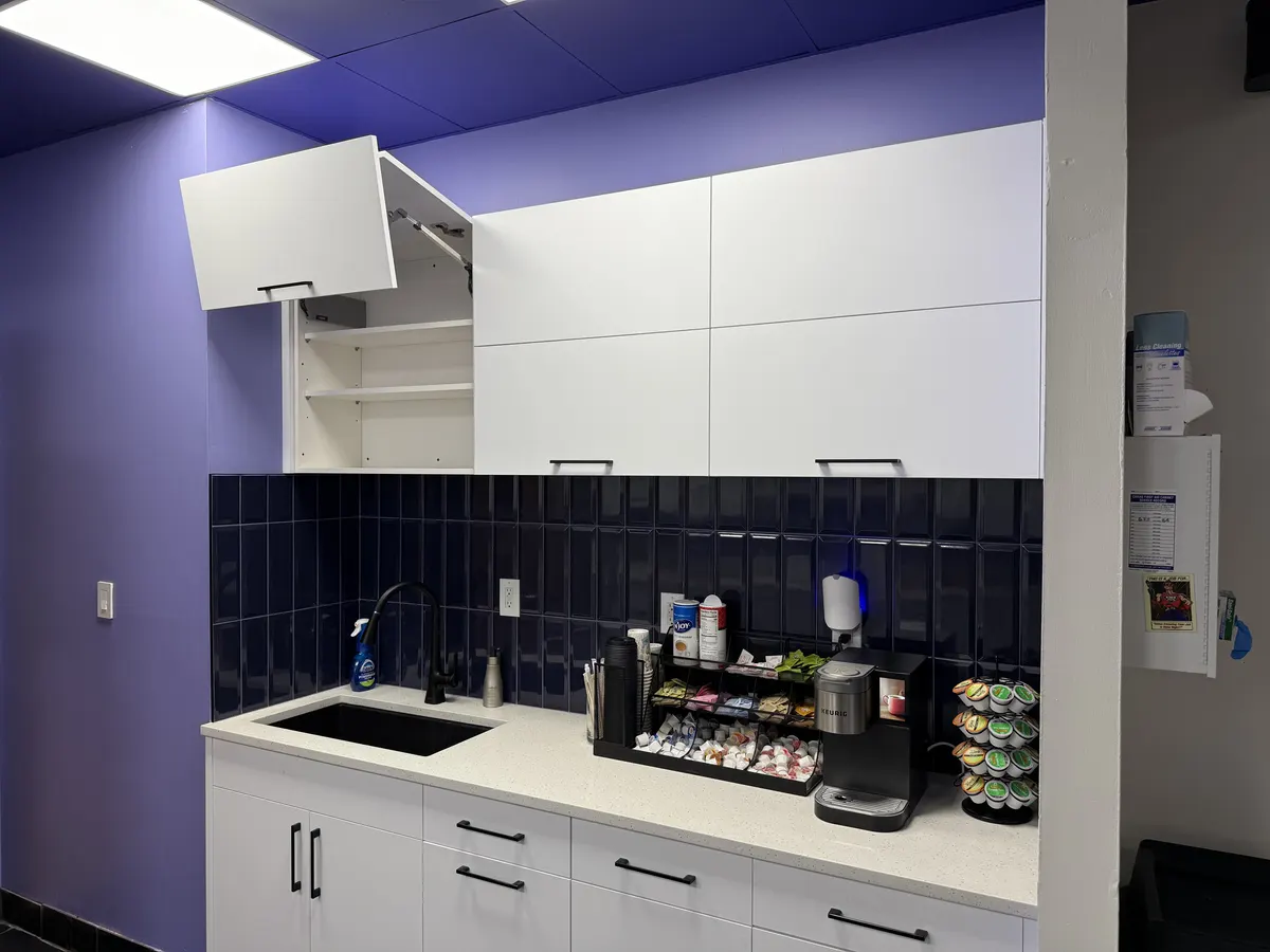 Commercial Break Room Build-Out, Atlanta, GA by ArtScape Builders