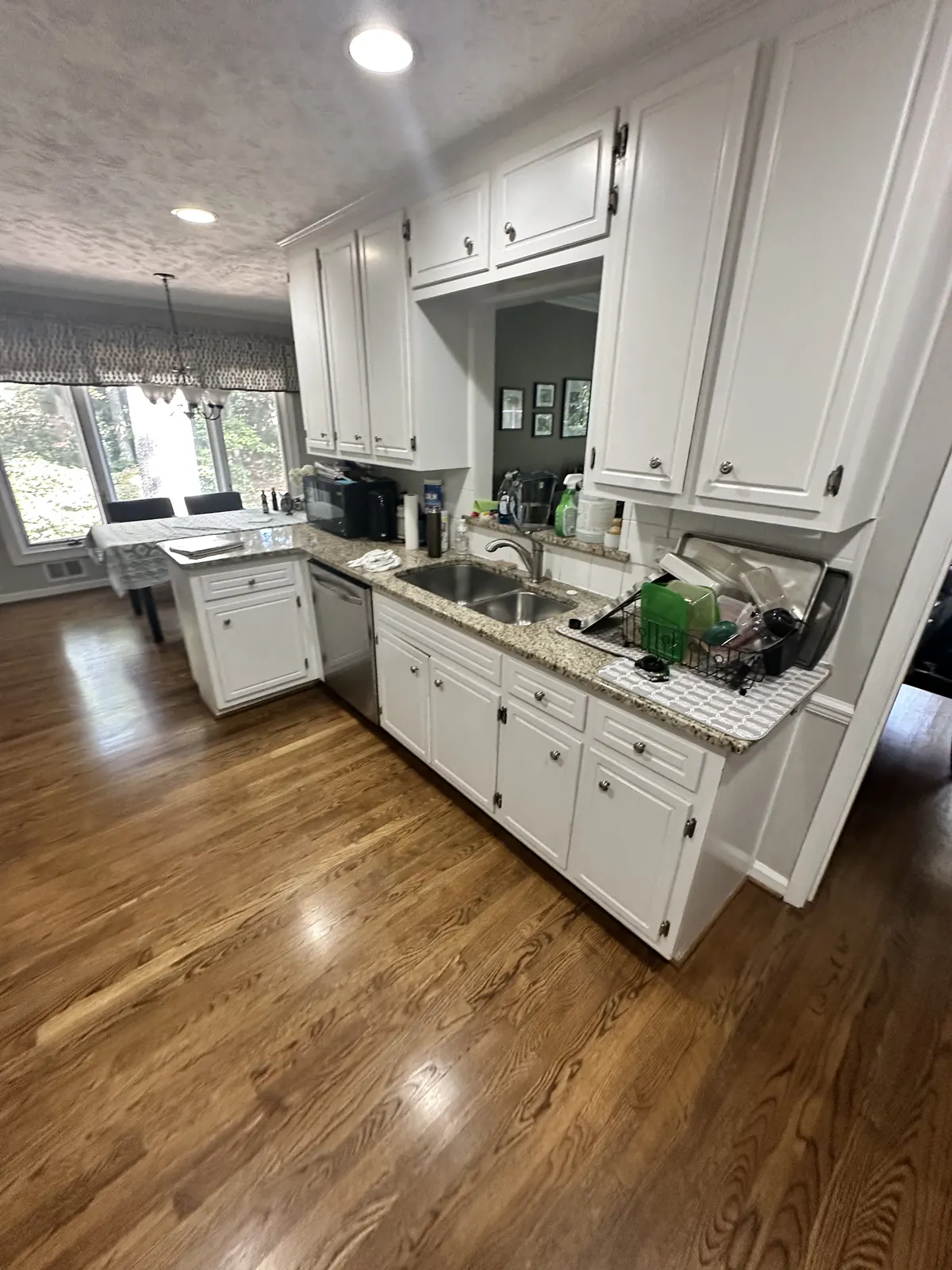 Kitchen before remodel, Marietta GA