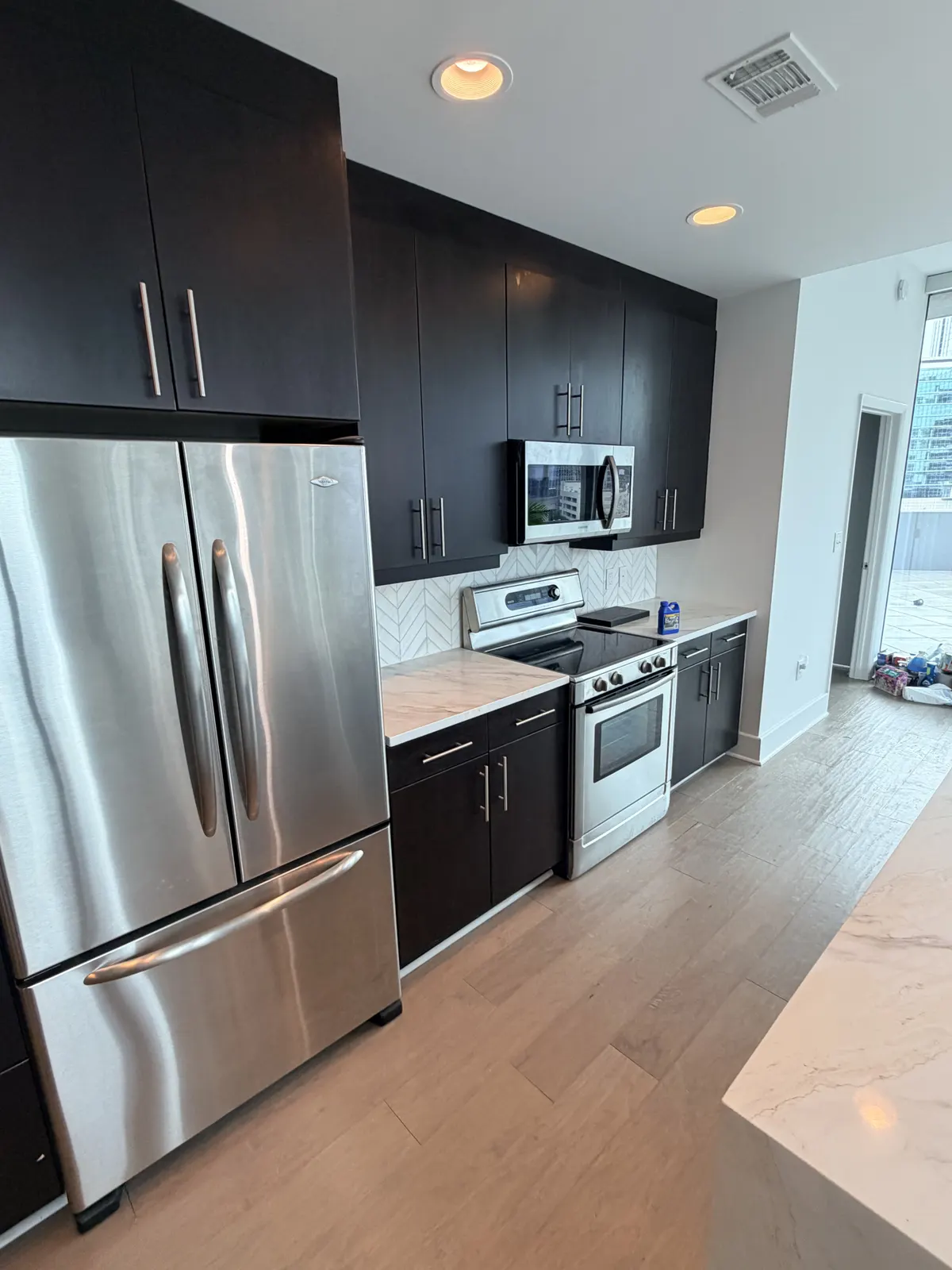 Countertop & Island Refresh, Midtown Atlanta, GA by ArtScape Builders
