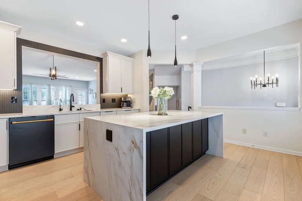 Modern Kitchen Transformation, Buckhead, GA by ArtScape Builders